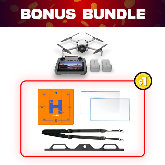DJI Mini 4 Pro Fly More Combo + $1 Bonus Bundle (Refurbished) — detail