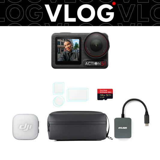 Osmo Action 5 Pro Vlog Bundle (DJI Mic Mini 2) — detail