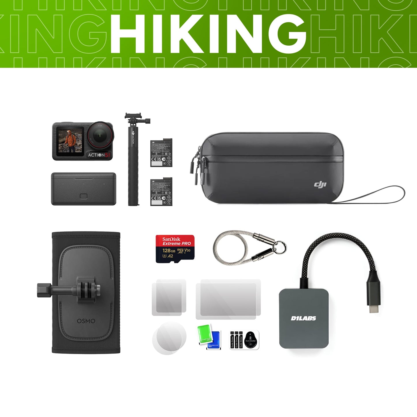 Osmo Action 5 Pro Hiking Bundle Plus — detail