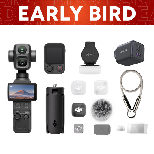 Osmo Pocket 4P Early Bird Vlog Bundle — detail
