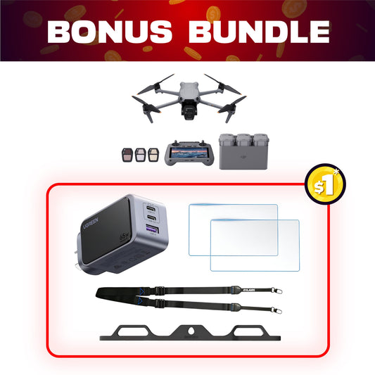 DJI Air 3S Fly More Combo + $1 Bonus Bundle — detail
