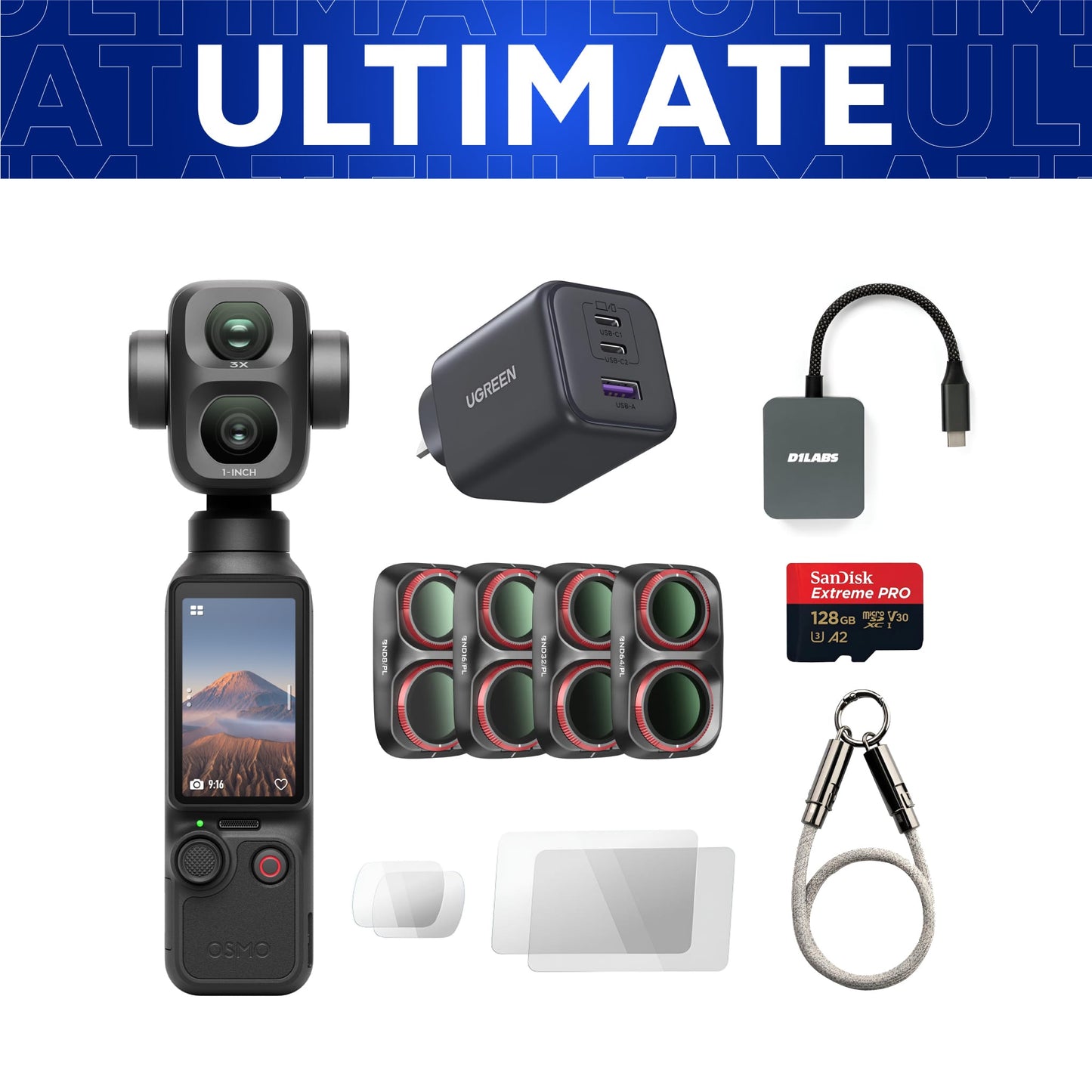 Osmo Pocket 4P Ultimate Combo — detail