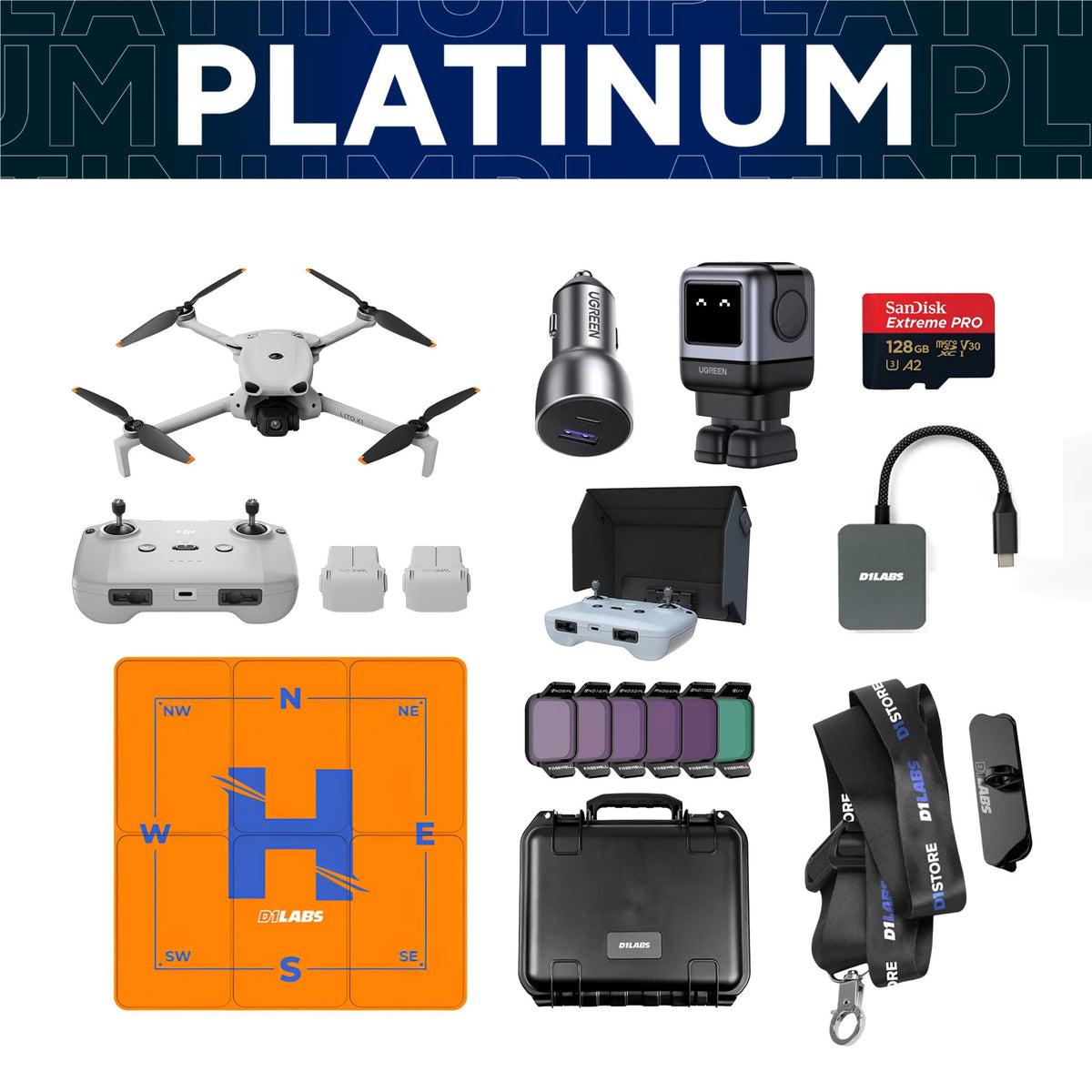 DJI Lito X1 Platinum Combo (DJI RC-N3) — detail