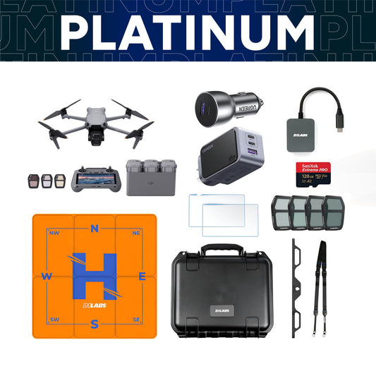 DJI Air 3S Platinum Combo — detail