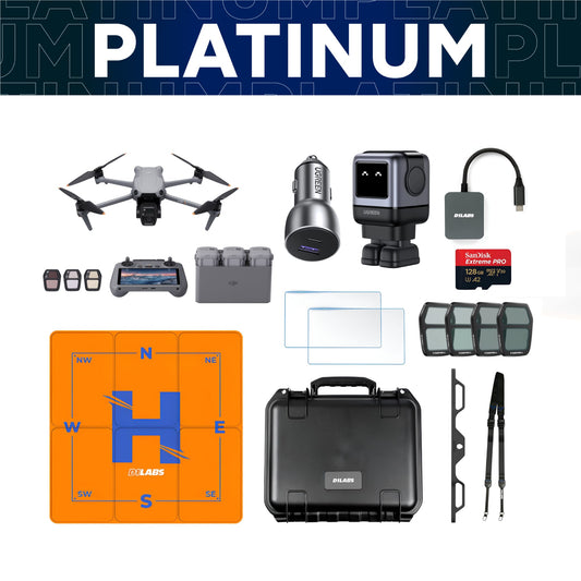 DJI Air 3S Platinum Combo — detail