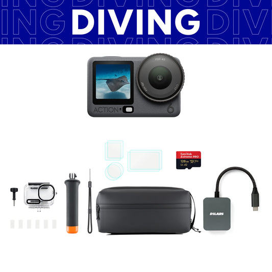 Osmo Action 6 Diving Bundle — detail