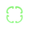 Propeller Guard for AVATA (Green) BRDRC-EWB9604-2 product image 1
