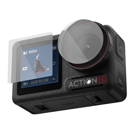 D1 Labs Screen & Lens Protector for Osmo Action 5 Pro D1L-OSMOA5PRO-SP product image 2