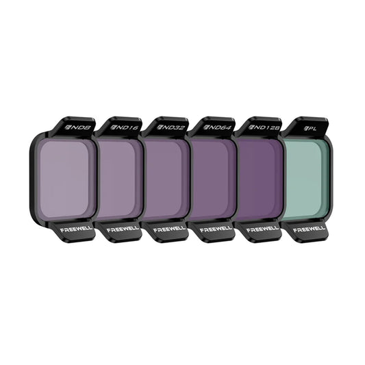 Freewell Standard Day Filters for DJI Flip (6 Pack) FW-DFL-STD product image 1