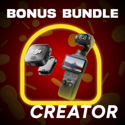 Osmo Pocket 4 Creator Combo + $1 Bonus Bundle