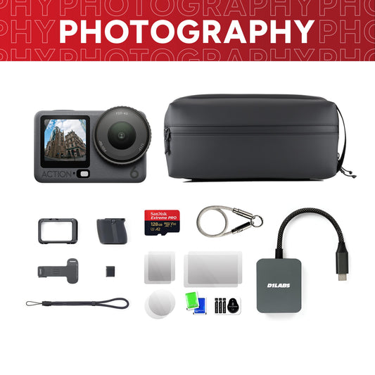 Osmo Action 6 Street Photography Bundle — detail
