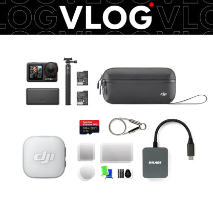 Osmo Action 5 Pro Vlog Bundle Plus (DJI Mic Mini 2) — detail