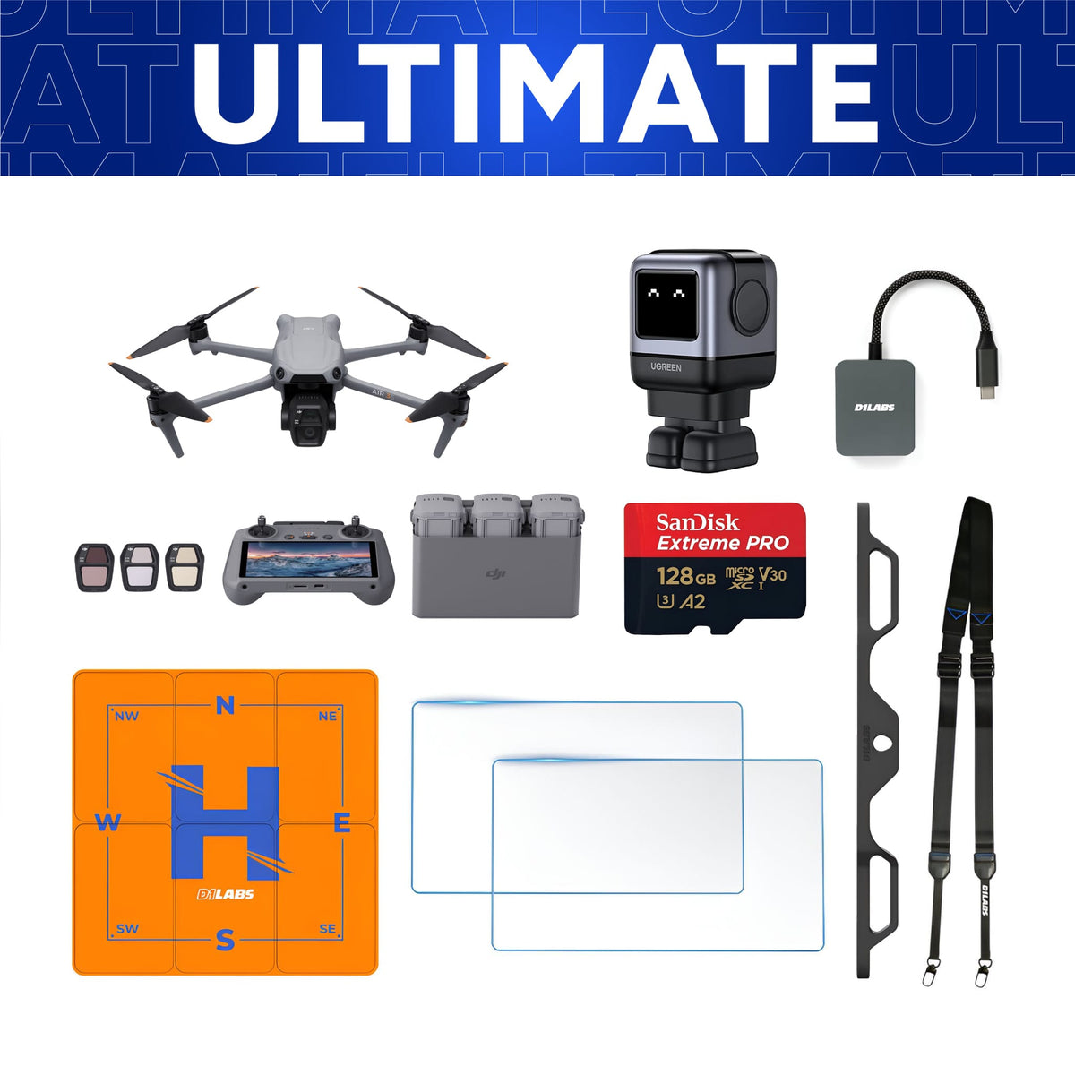 DJI Air 3S Ultimate Combo — detail