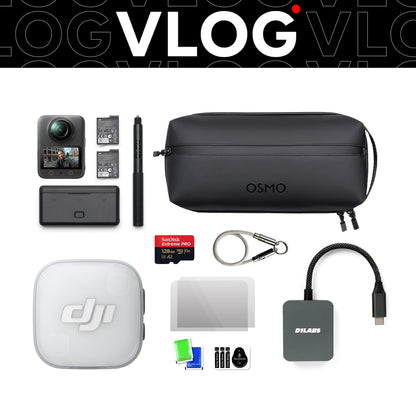Osmo 360 Vlog Bundle Plus (DJI Mic Mini 2) — detail