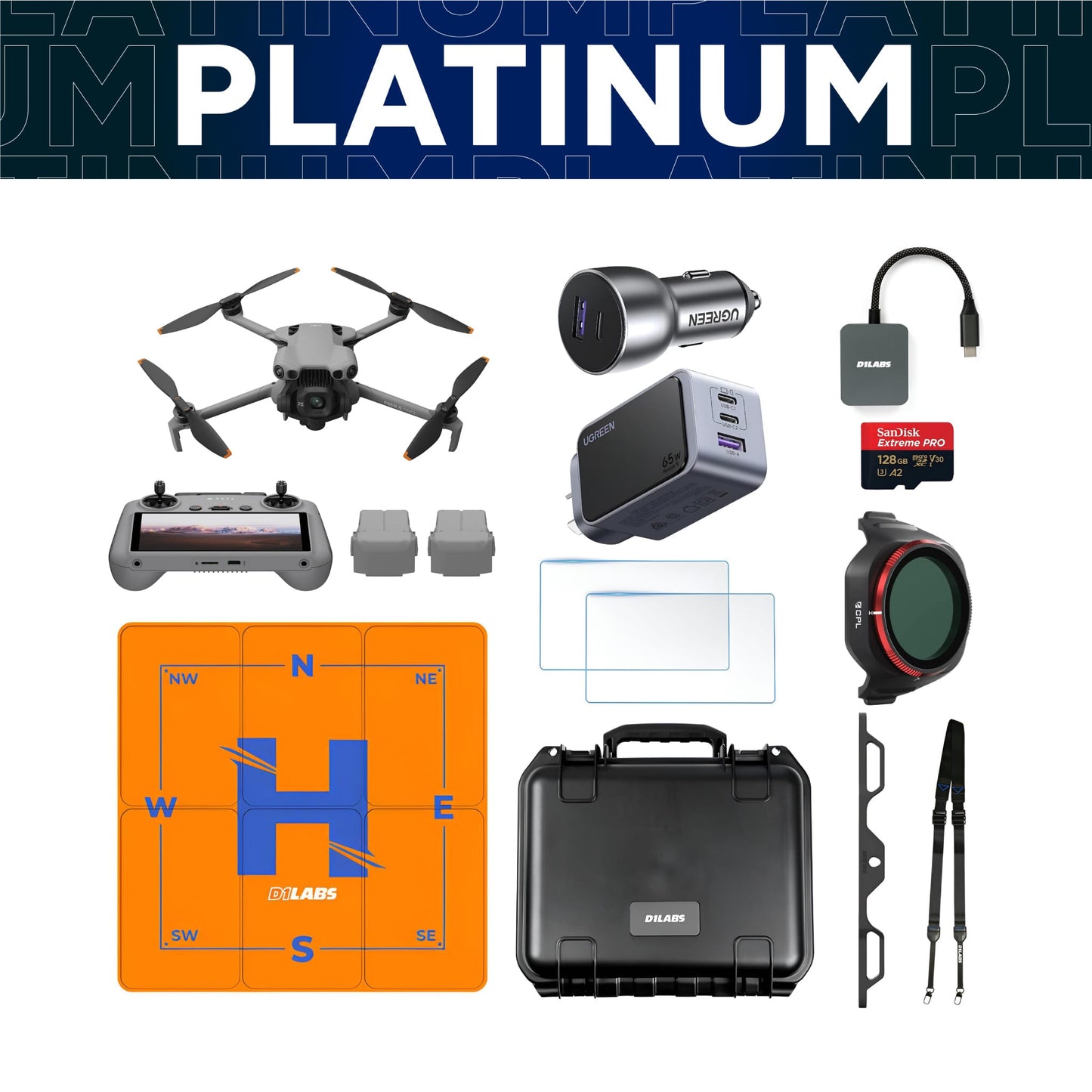 DJI Mini 5 Pro Platinum Combo — detail