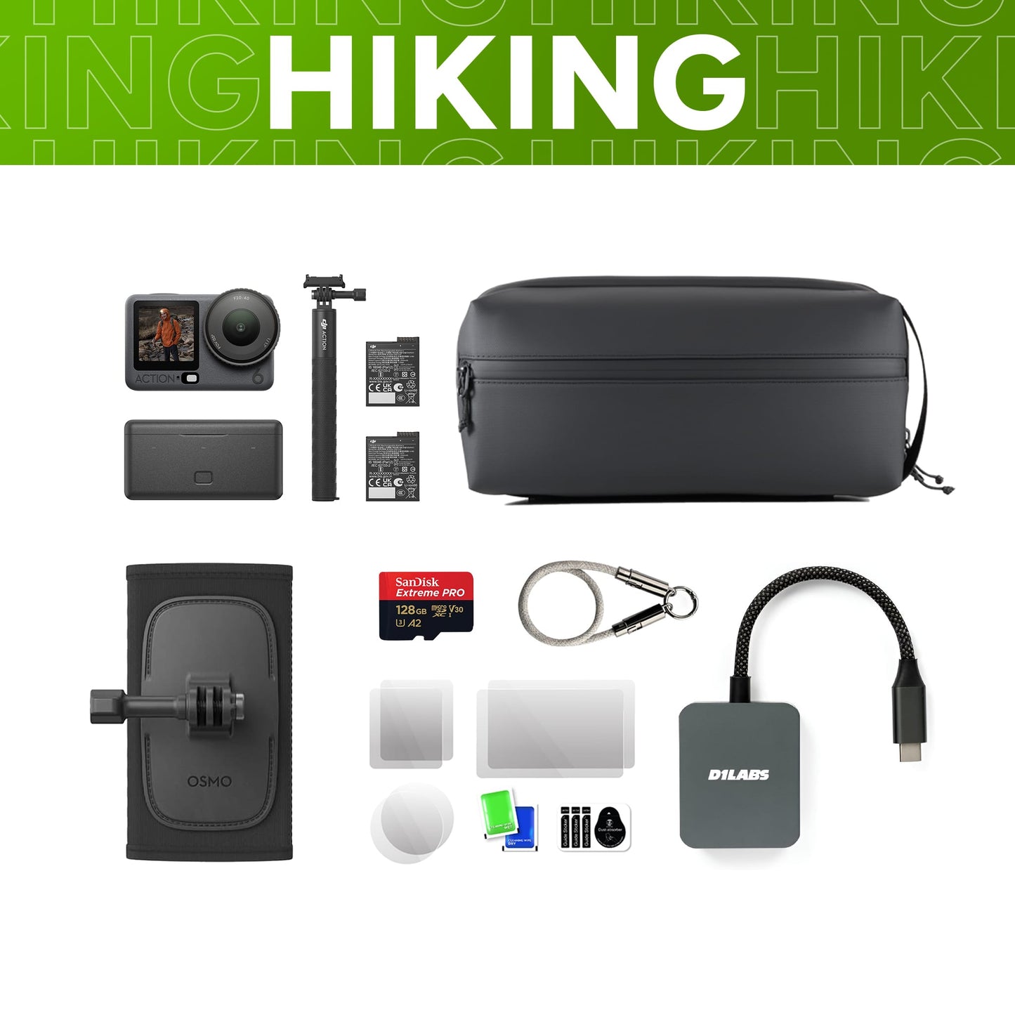 Osmo Action 6 Hiking Bundle Plus — detail