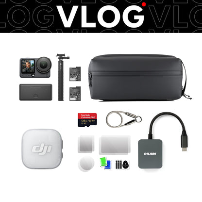 Osmo Action 6 Vlog Bundle Plus (DJI Mic Mini 2) — detail