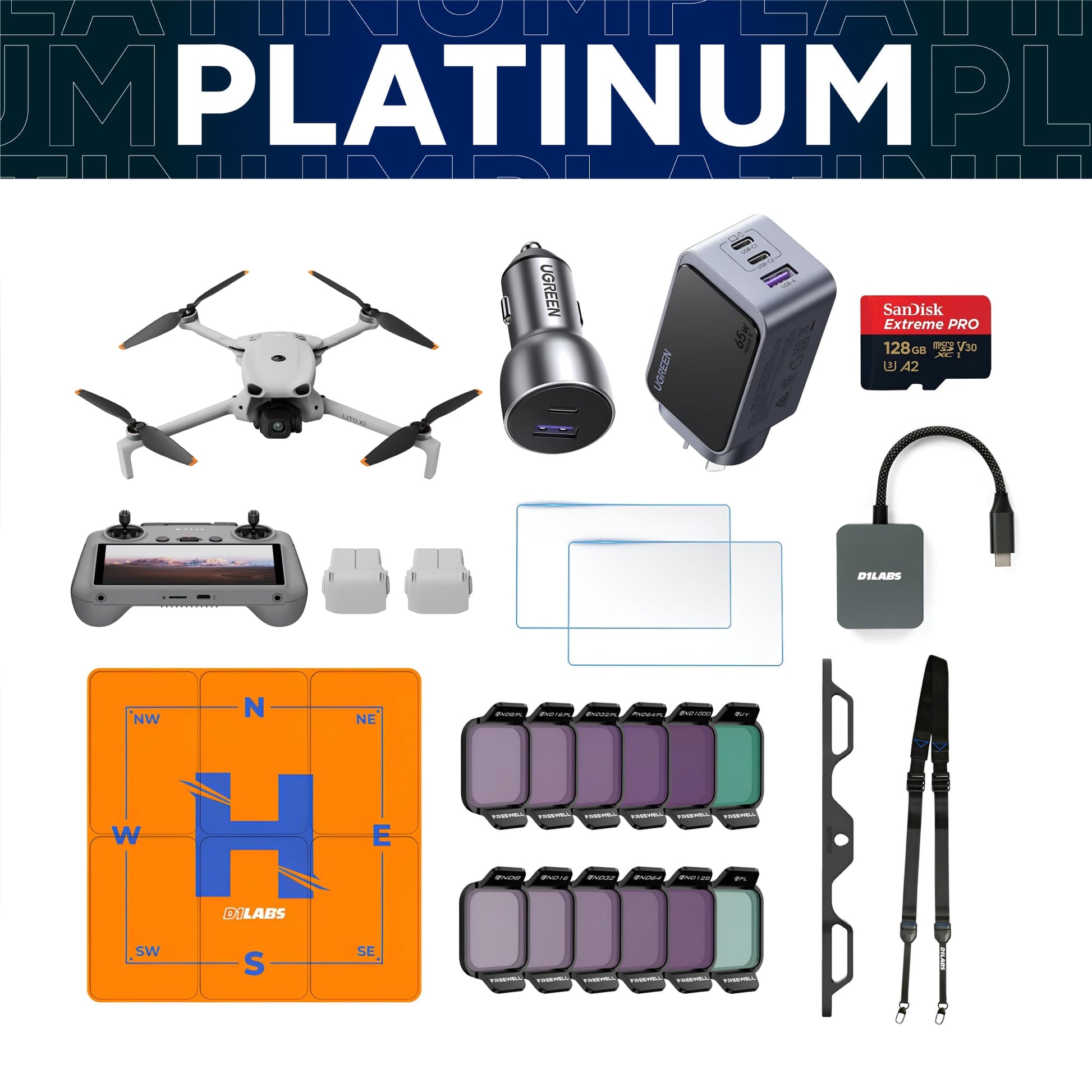 DJI Lito X1 Platinum Combo Plus — detail