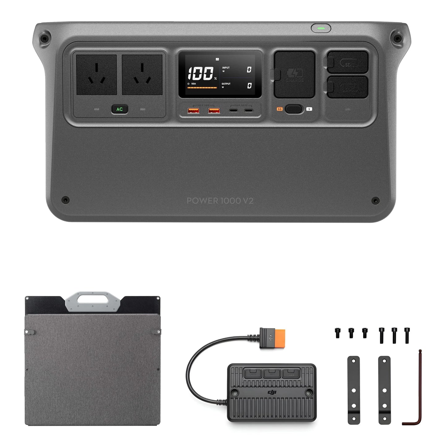 DJI Power 1000 V2 200W Foldable Solar Panel Combo