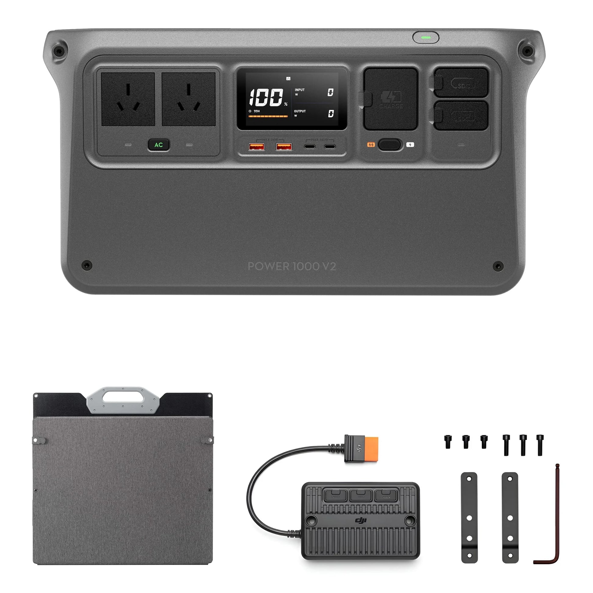 DJI Power 1000 V2 200W Foldable Solar Panel Combo
