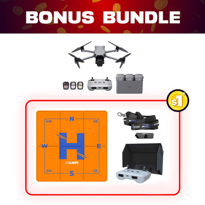 DJI Air 3S Fly More Combo + $1 Bonus Bundle (DJI RC-N3) — detail