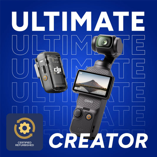 Osmo Pocket 3 Ultimate Creator Combo (Refurbished)