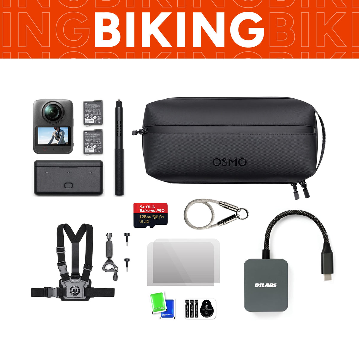 Osmo 360 II Biking Bundle Plus — detail