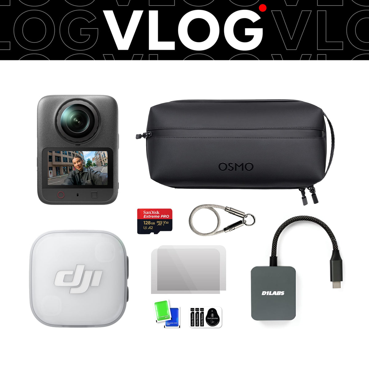 Osmo 360 II Vlog Bundle — detail