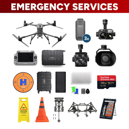 DJI Matrice 400 Emergency Services Package — detail