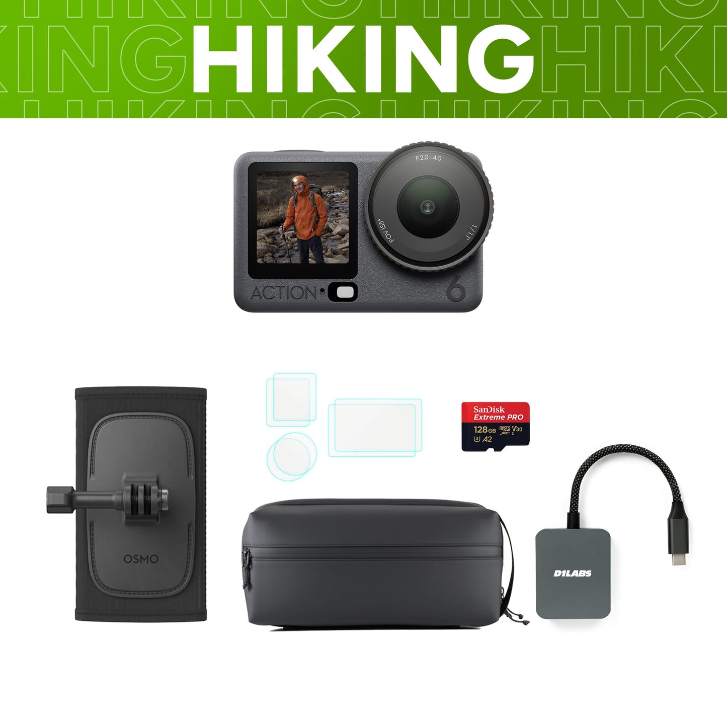 Osmo Action 6 Hiking Bundle — detail