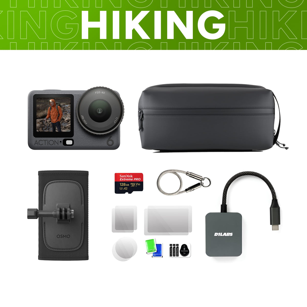 Osmo Action 6 Hiking Bundle — detail