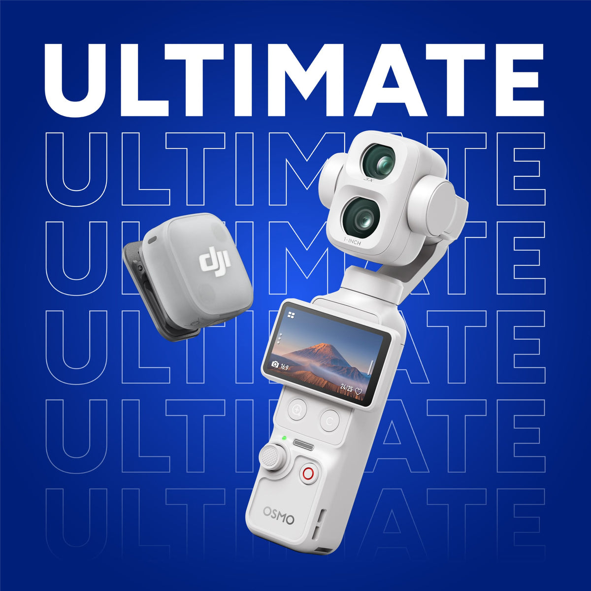 Osmo Pocket 4P Ultimate Vlog Combo (Pearl White)