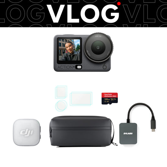 Osmo Action 6 Vlog Bundle (DJI Mic Mini 2) — detail