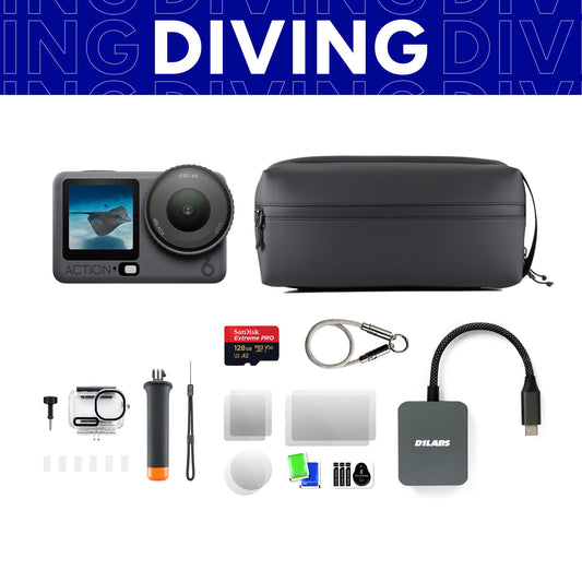 Osmo Action 6 Diving Bundle — detail