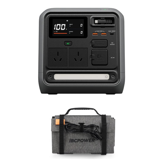 DJI Power 1000 Mini 100W Foldable Solar Panel Combo