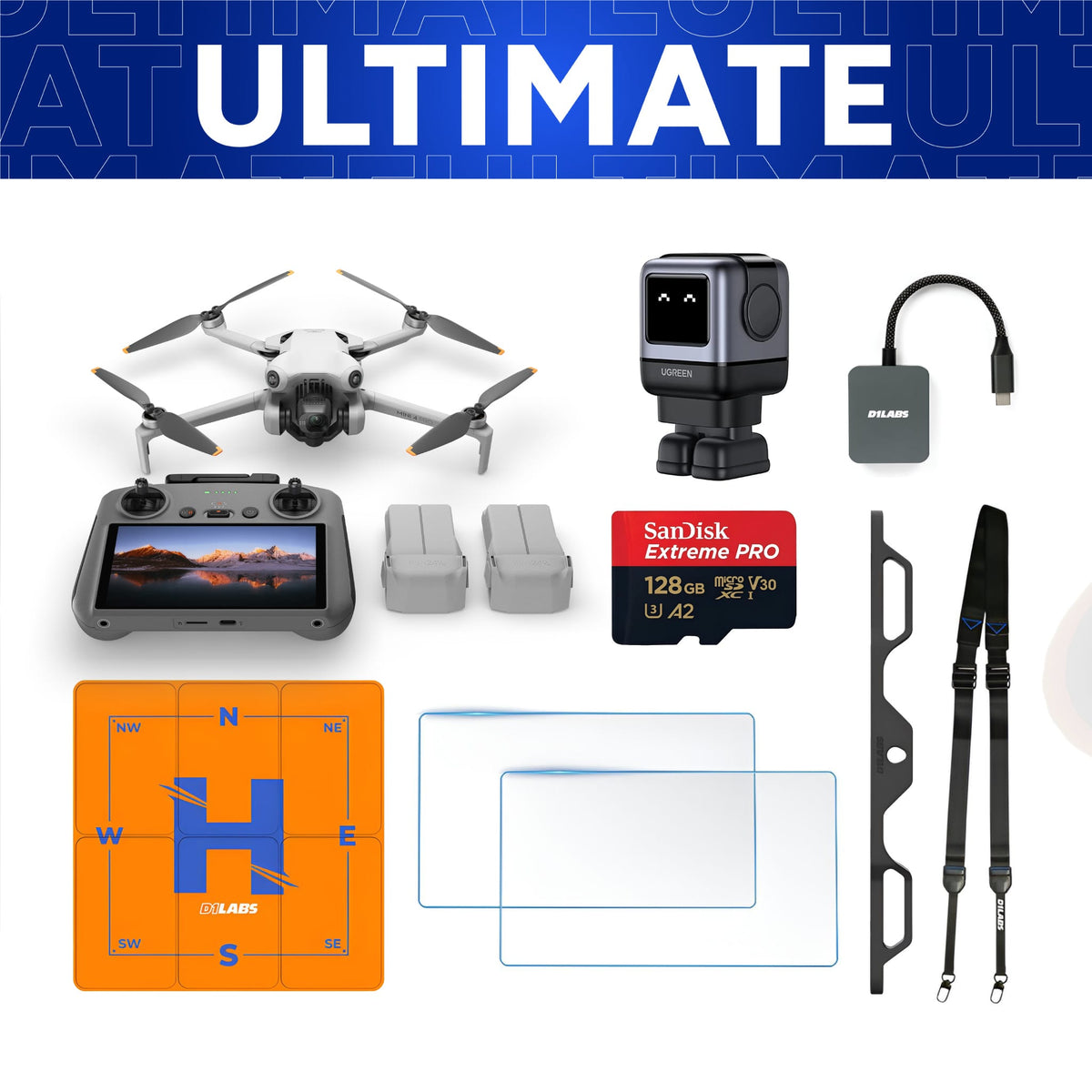 DJI Mini 4 Pro Ultimate Combo Plus (Refurbished) — detail