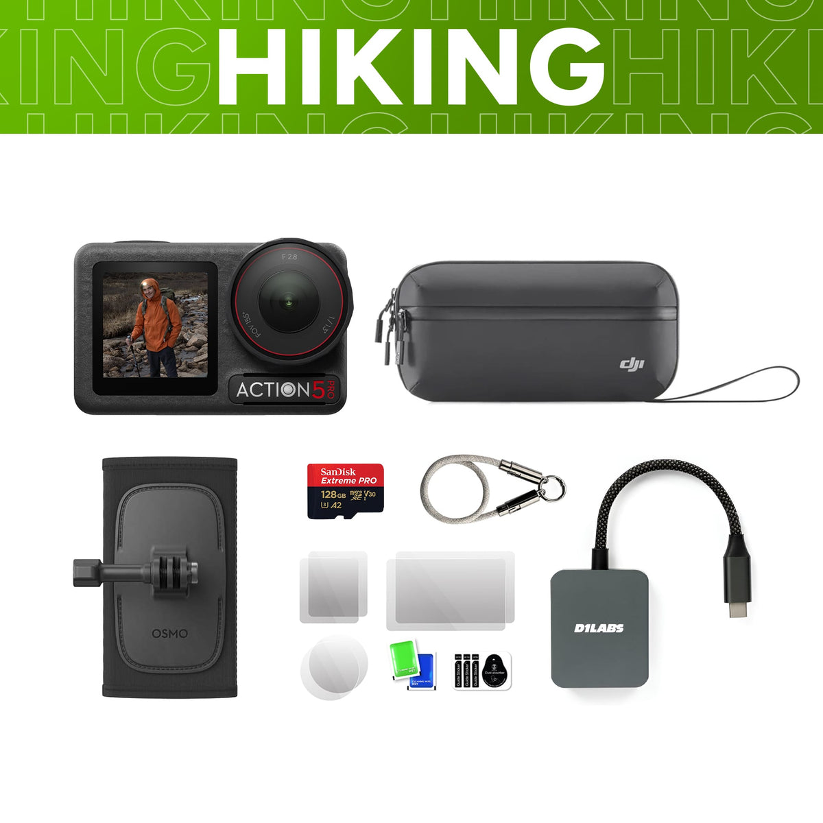 Osmo Action 5 Pro Hiking Bundle — detail