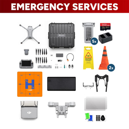 DJI Matrice 4TD Emergency Services Package — detail