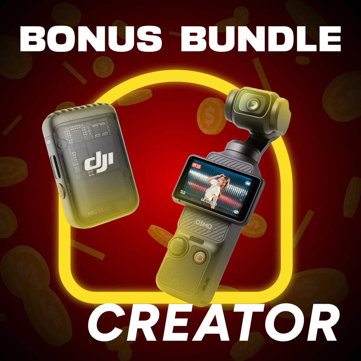 Osmo Pocket 3 Creator Combo + $1 Bonus Bundle