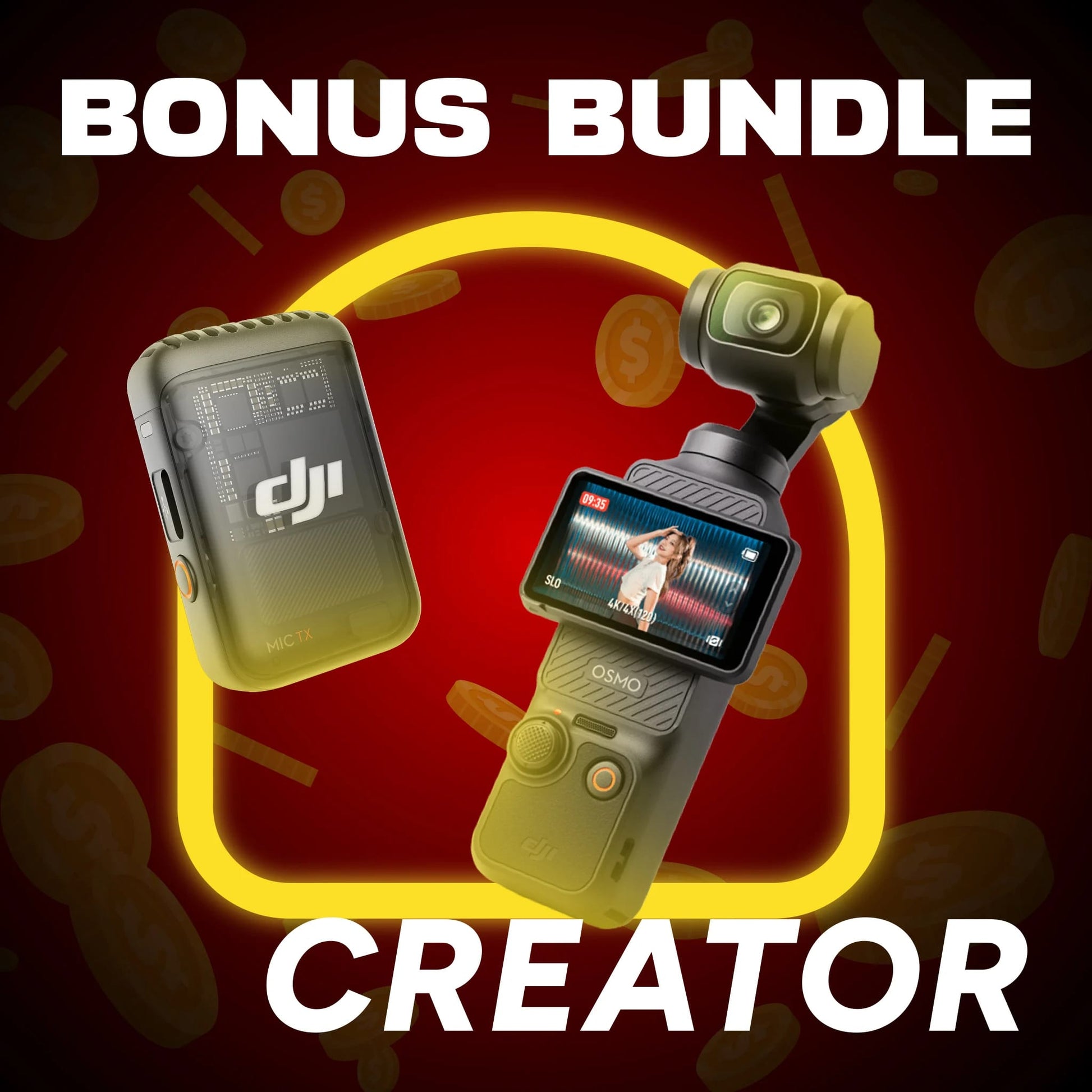 Osmo Pocket 3 Creator Combo + $1 Bonus Bundle