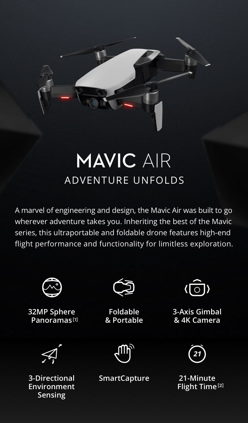 DJI Mavic Air Australia - Adventure Unfolds (Drone Features Overview) - D1 Store