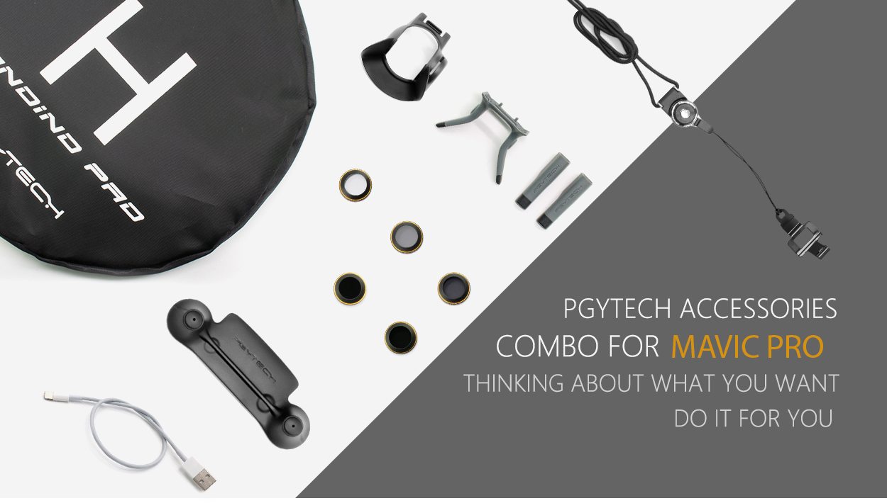 PGYTECH Accessories Combo for Mavic Pro