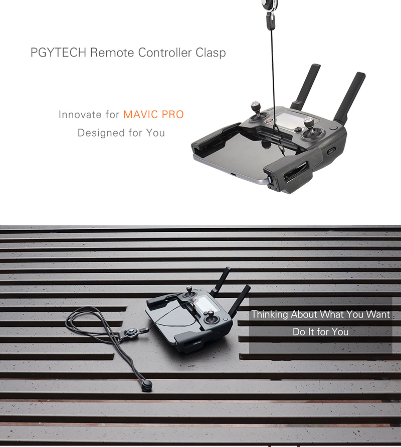 Remote controller clasp for Mavic Pro