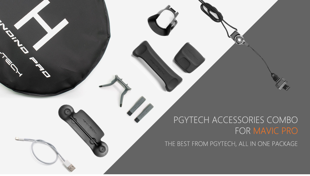 PGYTECH Accessories Combo for Mavic Pro