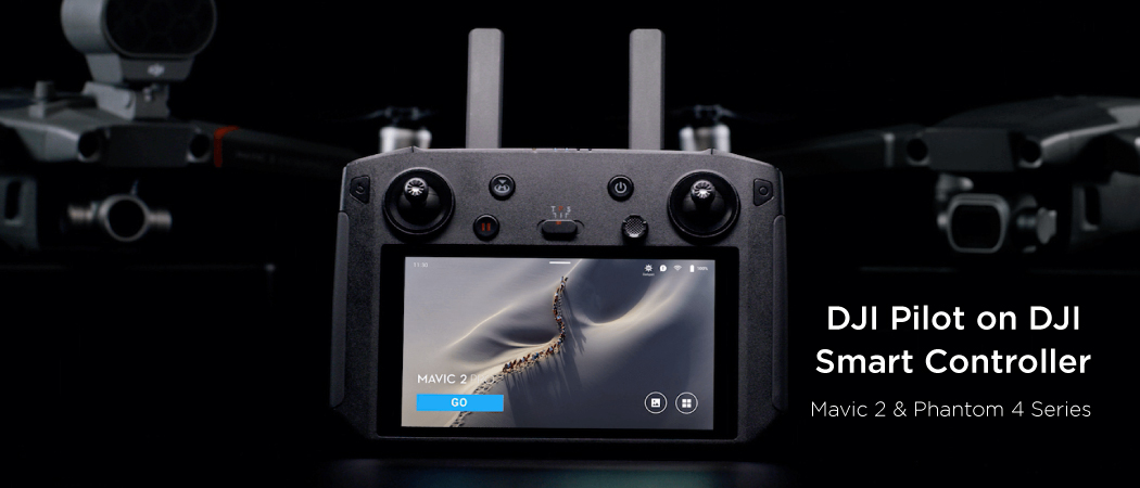 Use DJI Pilot on DJI Smart Controller for Mavic 2 and Phantom 4 Series