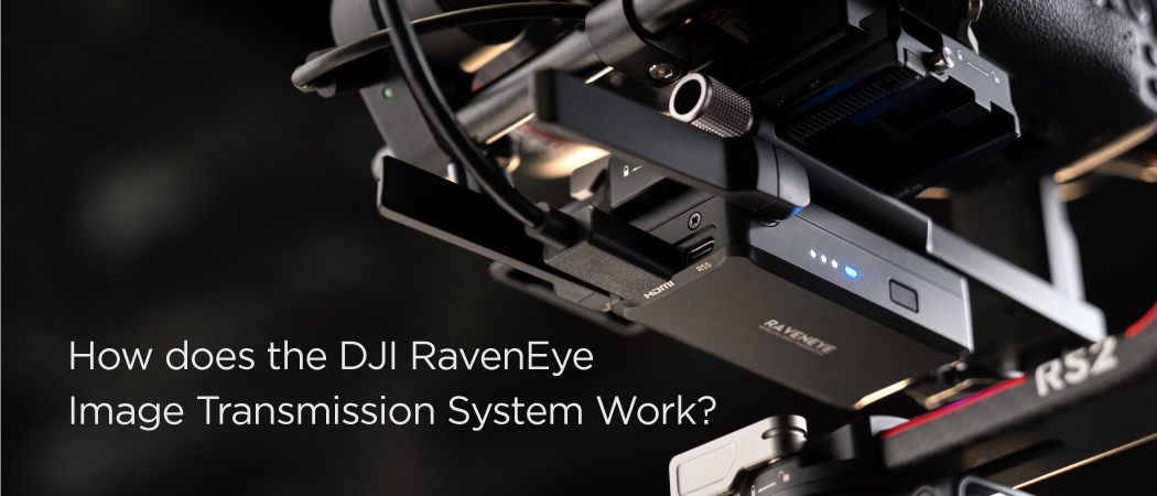 How does the DJI RavenEye Image Transmission System Work?