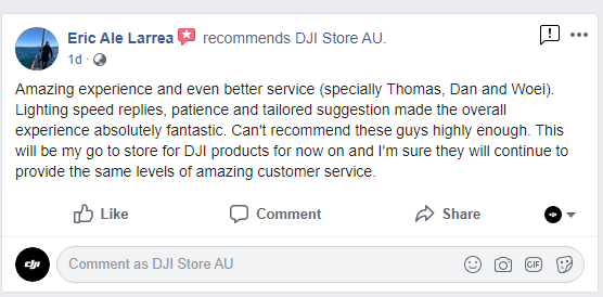 dji customer experience store