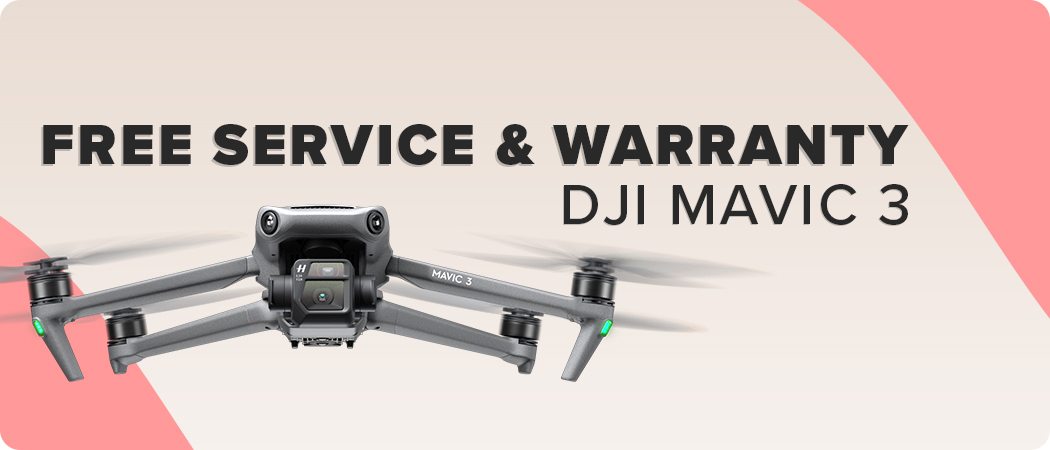 Free Service and Warranty Extensions for DJI Mavic 3