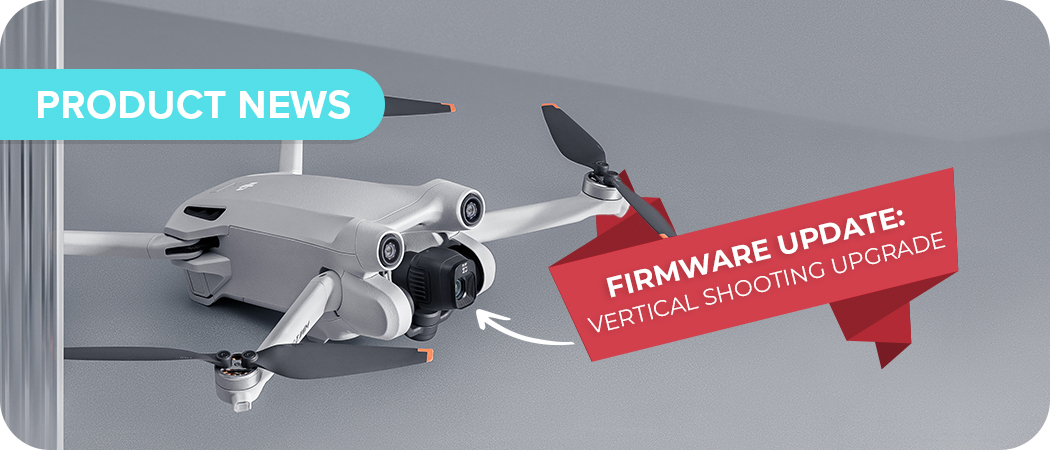 New Firmware Update for DJI Mini 3 Pro: Vertical Shooting Gets an Upgrade