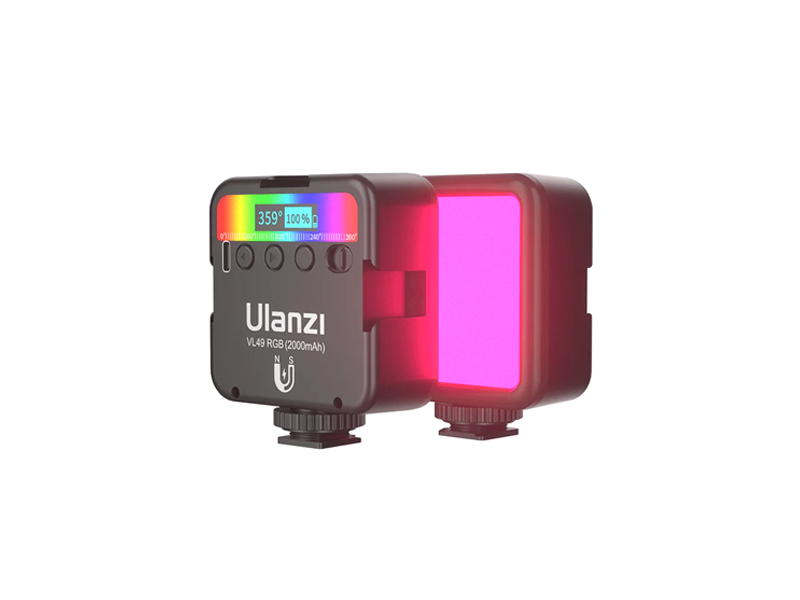 Ulanzi Mini RGB LED Light | VL49 | Shop Now at D1 Store 